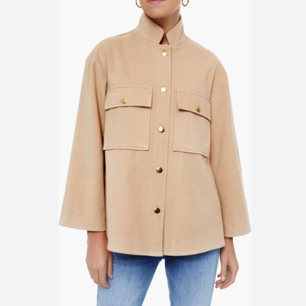 Tuckernuck Marant Shirt Jacket Camel Size S